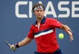 „US Open“: R.Berankis ir B.Paire greičiau nei per valandą pralaimėjo amerikiečių porai