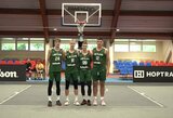 3x3 krepšinio jaunimo Tautų lygos etape Lietuvos vaikinų ir merginų rinktinės užėmė trečiąsias vietas