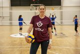 VDU sporto centre sezonui besirengianti olimpietė Sorokaitė: „Tai geriausia infrastruktūra Lietuvos tinkliniui“