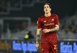 N.Zaniolo prabilo apie skandalingą atsisveikinimą su „AS Roma“