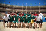 Paplūdimio futbolo rinktinė pradeda pasirodymą kovoje dėl kelialapio į A divizioną