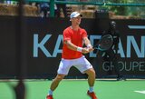 „Tai visiškas absurdas“: nusikeikęs Ričardas Berankis gavo įspėjimą, užsipuolė teisėją ir ketvirtfinalyje laimėjo nervų karą