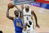 „Warriors“ susidūrė su problema dėl pasiskiepyti nenorinčio A.Wigginso