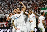 Neįtikėtina: baudinių seriją laimėjusi „Sevilla“ septintą kartą klubo istorijoje iškovojo Europos lygos titulą