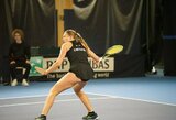 Į aukšto lygio ITF turnyrą atvykusi A.Lukošiūtė sukūrė stebuklą pirmajame sete, bet pralaimėjo beveik 3 valandų dramą