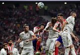 Madrido derbis tarp „Atletico“ ir „Real“ komandų baigėsi nulinėmis lygiosiomis