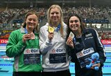 Vos 0.02 sek. nuo Meilutytės atsilikusi McSharry: „Man pavyko pasiekti abu tikslus, todėl esu labai laiminga“