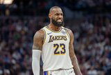 LeBronas Jamesas atostogomis dar nesimėgaus: teks gydytis kelio traumą