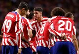 5 įvarčius pelnęs „Atletico“ sutriuškino „Cadiz“ futbolininkus