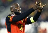 Vos per kėlinį „pokerį“ pelnęs R.Lukaku leido belgams laimėti atrankos grupę