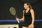 Lietuvės baigė pasirodymus ITF teniso turnyre Didžiojoje Britanijoje