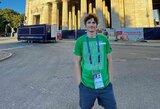 K.Baltrūnas išbandė jėgas Europos laipiojimo sporto čempionate