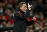 „The Sun“: „Man Utd“ svarsto galimybę paskirti R.Rangnicką nuolatiniu vyriausiuoju treneriu