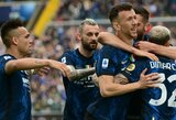 „Udinese“ nugalėjęs“ Inter“ klubas turnyrinėje lentelėje priartėjo prie „AC Milan“