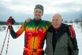 Vos grįžęs į gimtuosius Anykščius, Vytautas Strolia išbandė būsimo slidinėjimo maratono trasą