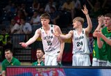 Lietuvos U18 rinktinė įspūdingai nušlavė Šiaurės Makedoniją