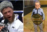 Ch.Sonnenas apsijuokė: „Maniau, kad Hasbulla yra reitinguotas UFC kovotojas“