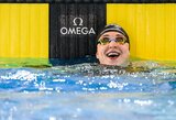 R.Meilutytė po 8 metų pertraukos susigrąžino pasaulio čempionės titulą trumpame baseine!