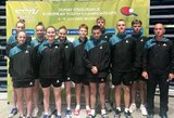 Europos jaunučių stalo teniso čempionate Lietuvos merginos įveikė estes, vaikinai – kroatus