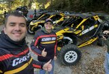 Pasaulio čempionas R.Baciuška Portugalijoje išbandė ateities Dakaro bagį „Can-Am Maverick R X RS“