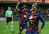 „Villarreal“ nugalėjusi „Barcelona“ sutvirtino „La Liga“ lyderės poziciją 