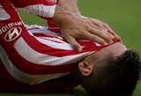 99-ąją minutę įvartį praleidęs „Atletico“ klubas krito prieš „La Liga“ autsaiderius
