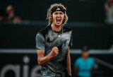 ATP 500 turnyre Hamburge – pirmas A.Zverevo titulas po sunkios traumos