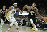 Pastarųjų dviejų NBA čempionų susitikime - „Bucks“ lengva pergalė