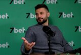 LKL užstojęs L.Kleiza: „Ar galiu mieste visus kekšėmis vadinti?“