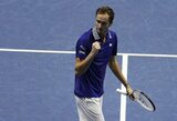 „ATP Finals“ starte – nelengva D.Medvedevo pergalė prieš H.Hurkaczą