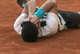 Be žado teniso pasaulį palikusiame ilgiausiame visų laikų „Roland Garros“ finale – Alcarazo triumfas