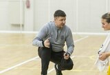 Lietuvos moterų futsal rinktinės treneris D.Gražulis: „Ateityje galime turėti įdomią komandą“