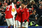 „Man Utd" klubas „Premier" lygoje iškovojo triuškinamą pergalę
