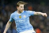K.De Bruyne planuoja palikti „Man City“?
