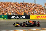 Olandijos GP – M.Verstappeno triumfas, pamiršta C.Sainzo padanga ir pyktį ant komandos išliejęs L.Hamiltonas