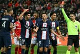 S.Ramosas buvo išvarytas iš aikštės, o PSG prarado taškus prieš „Ligue 1” autsaiderius
