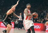 „Crvena Zvezda“ namuose palaužė ASVEL krepšininkus