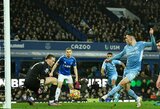 „Man City" 81-ąją minutę išplėšė pergalę prieš „Everton"