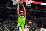 NBA rekordas - K.Townsas į „Spurs“ krepšį įmetė 60 taškų