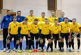 Futsal A lygoje paskutinį pusfinalio dalyvį nulems trečiosios rungtynės