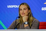 Kritikos strėlių sulaukusi Sabalenka atkirto pavyduoliams: „Galbūt kažkas negerai su pačiais žmonėmis“