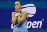 Sensacija: „US Open“ turnyre krito pirmoji pasaulio raketė