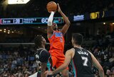 NBA čempionai išvargo pergalę prieš „Grizzlies“