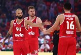 Eurolyga skyrė dvi baudas „Olympiacos“ komandai