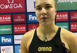 R.Meilutytė dar vis nežino, ar gruodį dalyvaus pasaulio čempionate