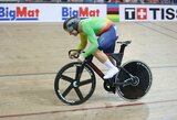 Pasaulio dviračių treko čempionate – S.Jonausko karjeros rekordas ir olandų dominavimas