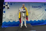 Tekvondo kovotojas A.Survila iškovojo dar vieną aukso medalį Taline
