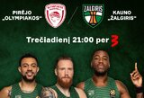 Prieš trečiadienio „Žalgirio“ kovą – Renaldo Seibučio prisiminimai iš laikų „Olympiacos“ klube