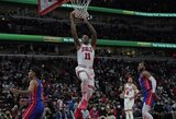 Gražiausių NBA dienos epizodų dešimtuke – fantastiška „Bulls“ gynyba ir triuškinantys dėjimai