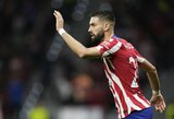 A.Morata nerealizavo 11 m baudinio, tačiau „Atletico“ klubas Ispanijos Karaliaus taurėje šventė pergalę